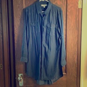 Thread & Supply Denim Dress Size Large